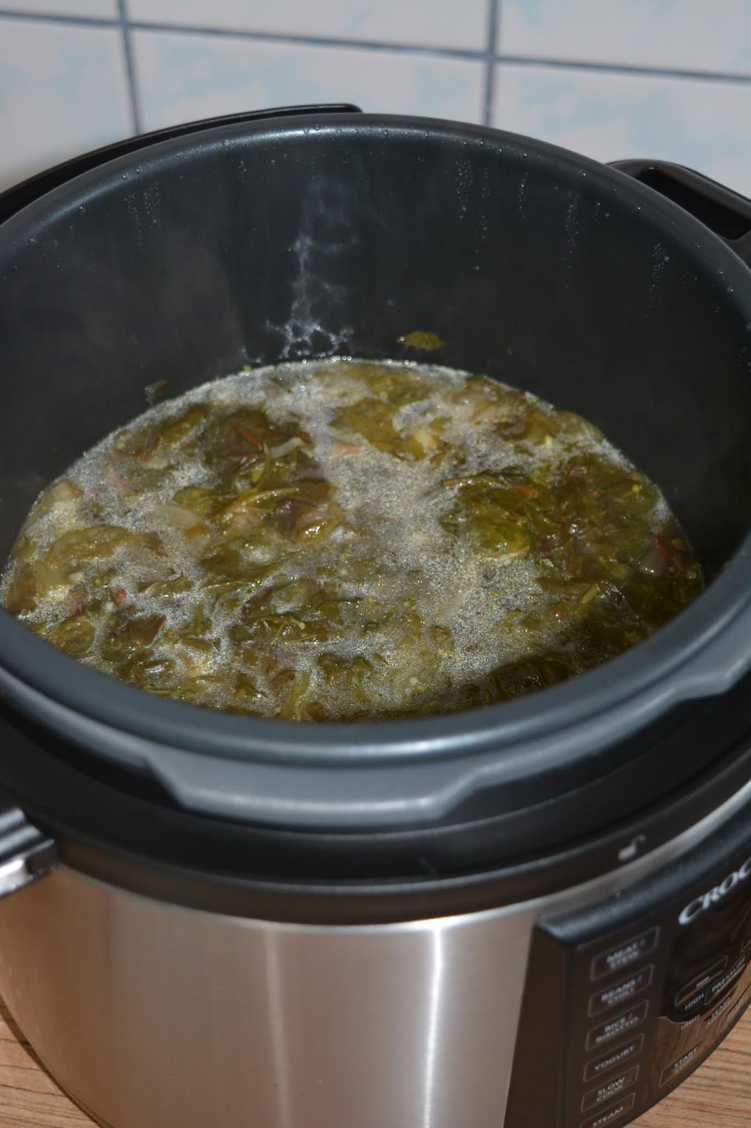 Bors de perisoare din salau la Multicooker Crock-Pot Express