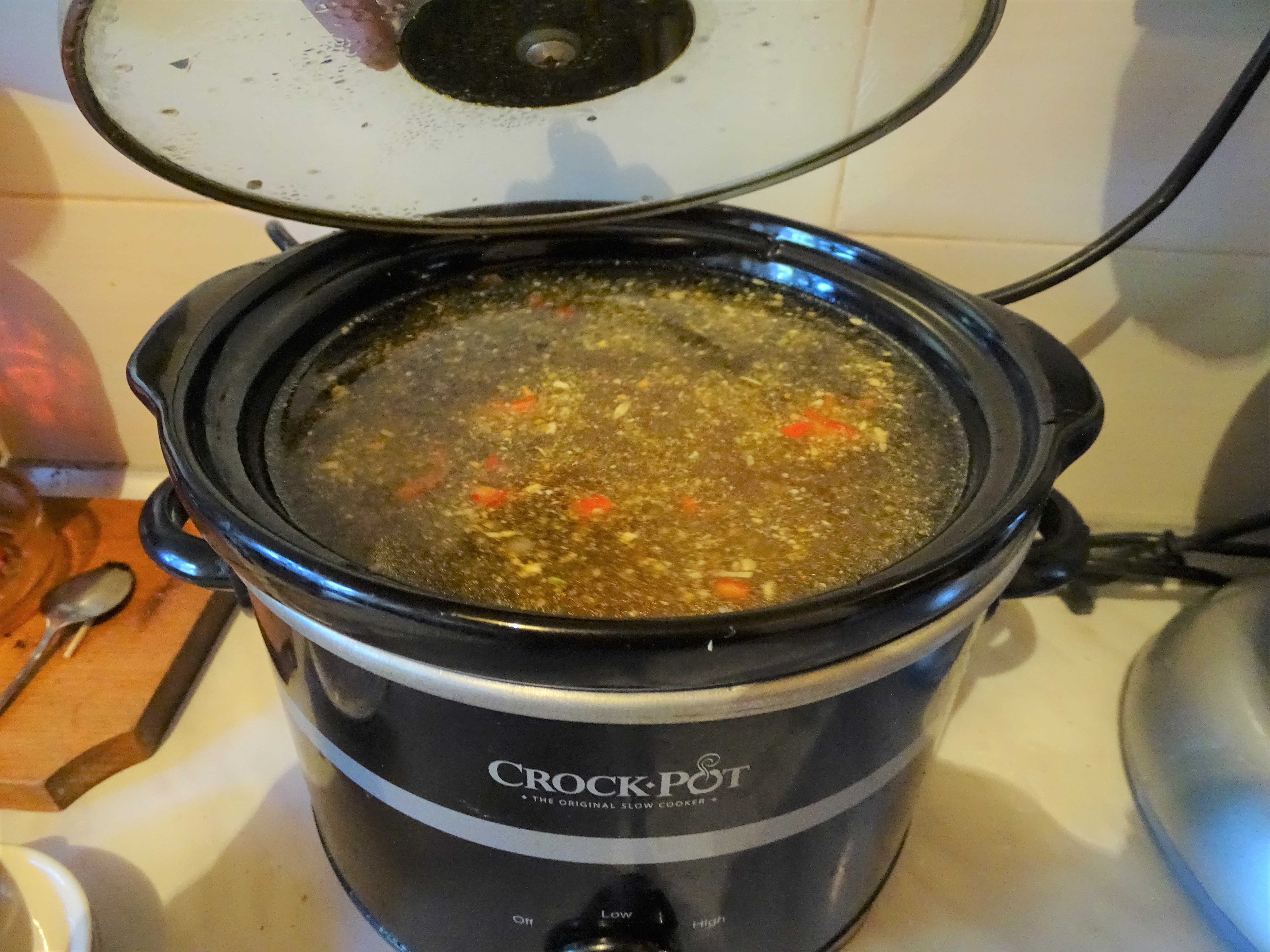 Ciorba de coaste afumate la slow cooker Crock-Pot