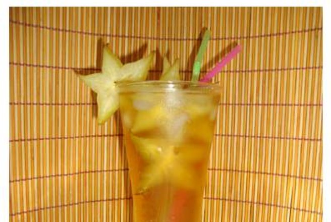 Carambola Iced Tea