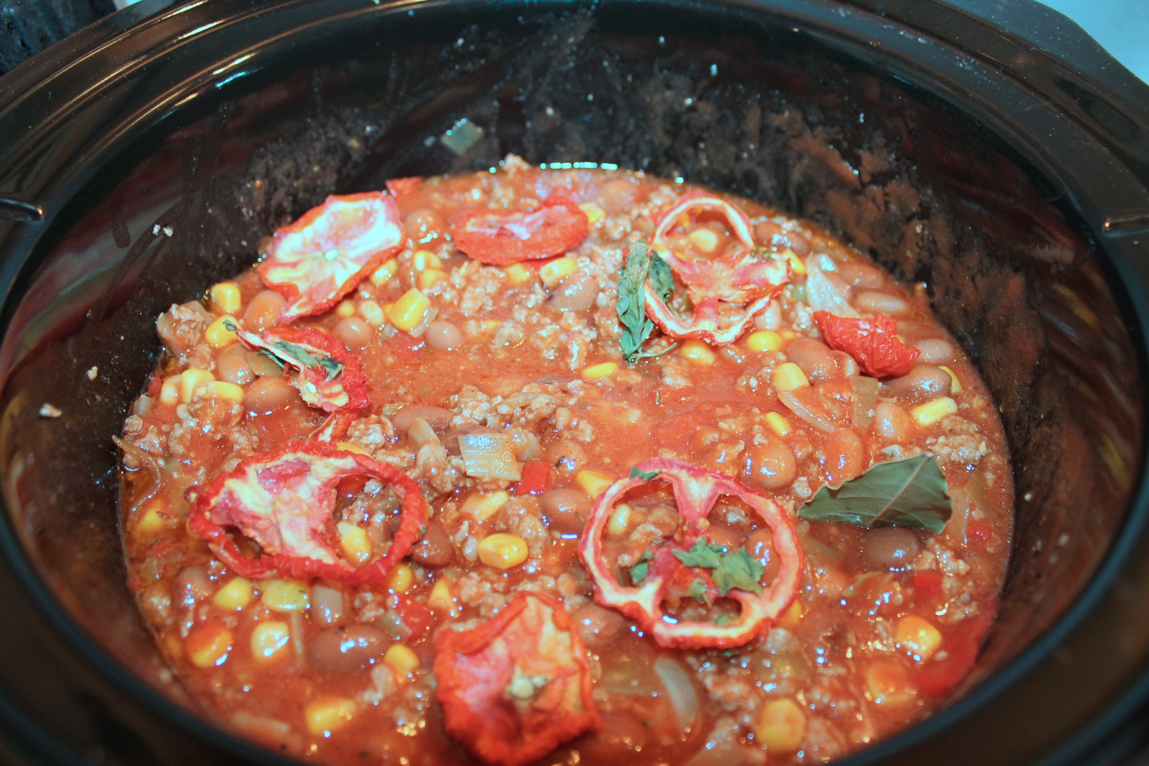 Chilli con carne la slow cooker Crock-Pot