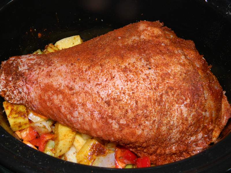 Pulpa de curcan la slow cooker Crock-Pot
