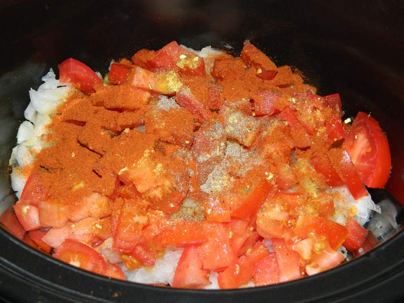 Gulii umplute la slow cooker Crock-Pot