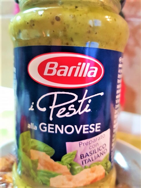 Snitel de pui si spanac cu pesto