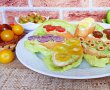 Aperitiv tartine cu branza, avocado si diverse combinatii-7