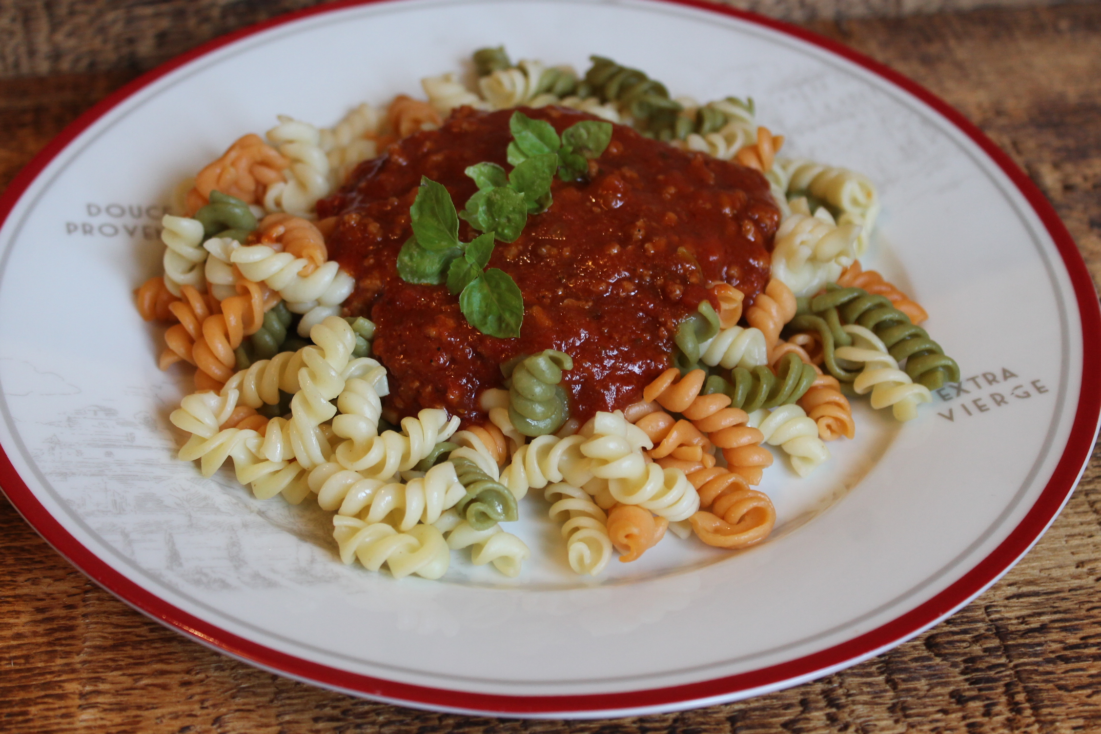 Fusilli Bolognese