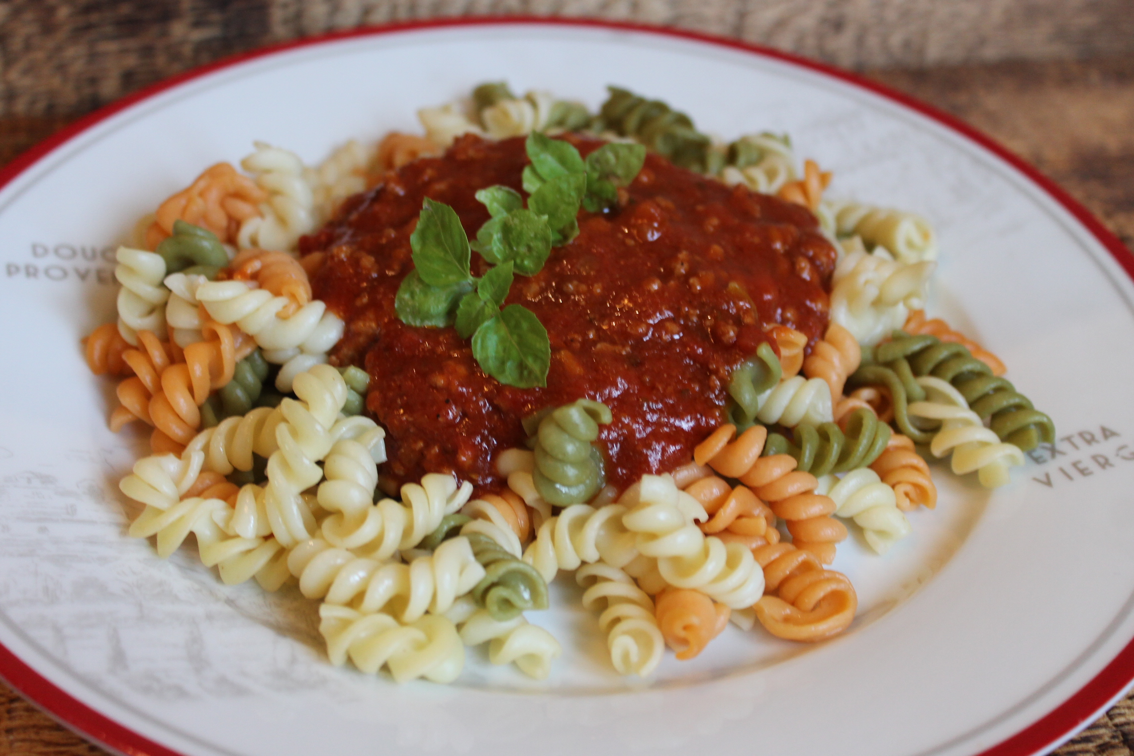 Fusilli Bolognese