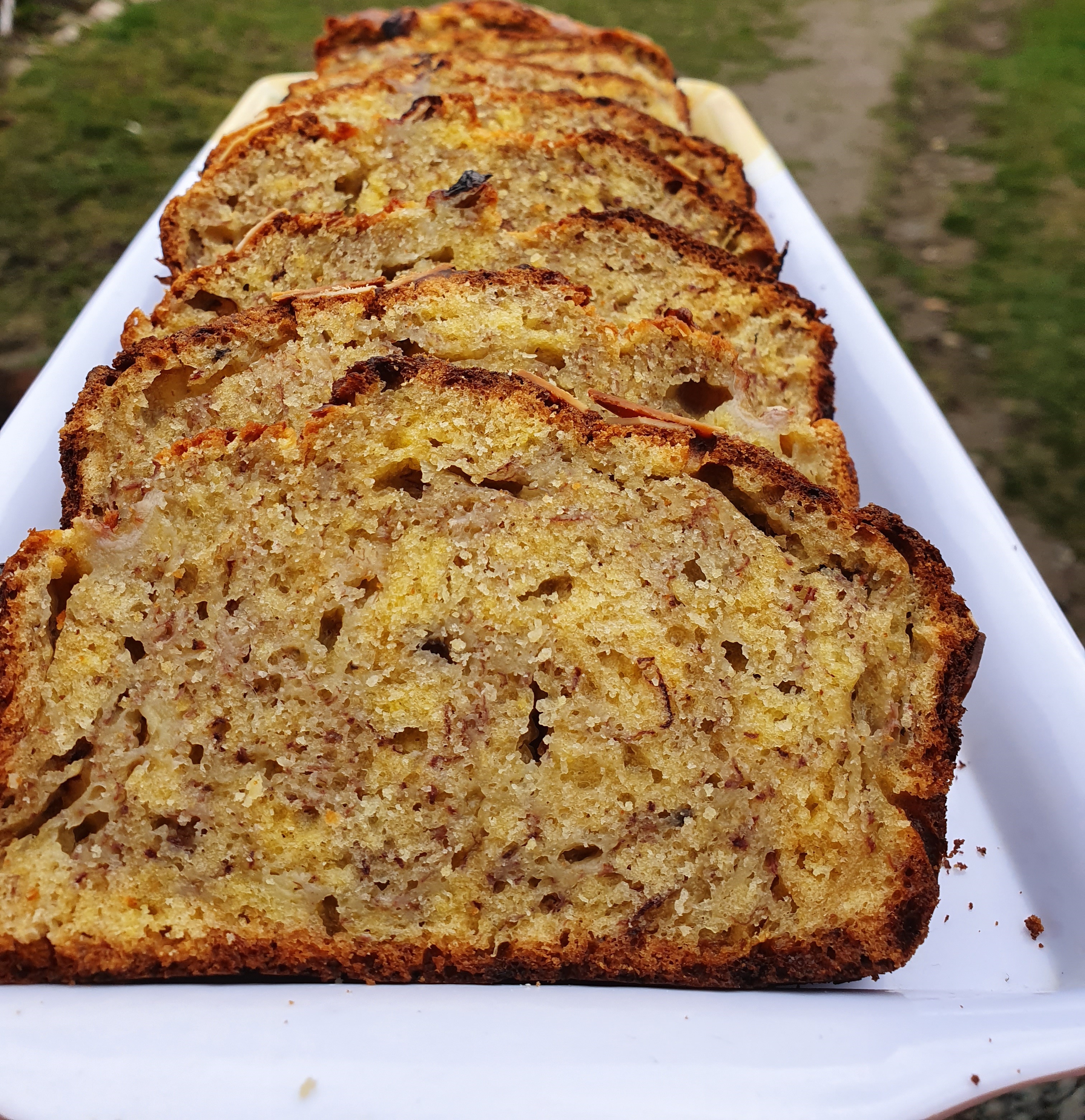 Desert banana bread