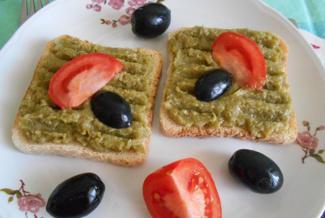 Pasta de fasole verde