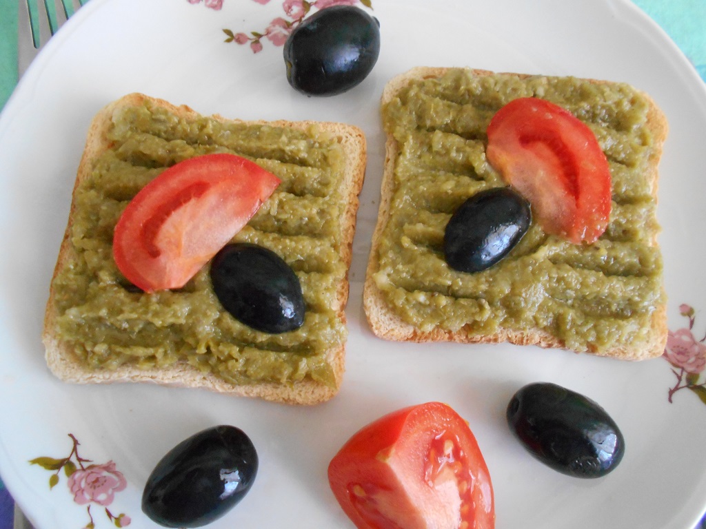 Pasta de fasole verde