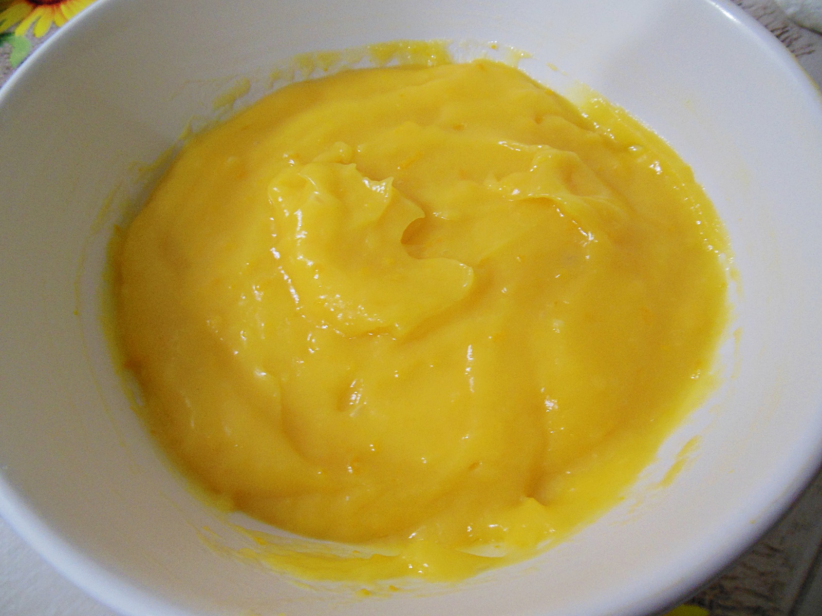 Desert prajitura cu crema de ciocolata si orange curd