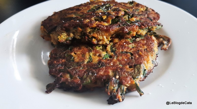 Pancakes cu frunze de Mangold (Swiss Chard)