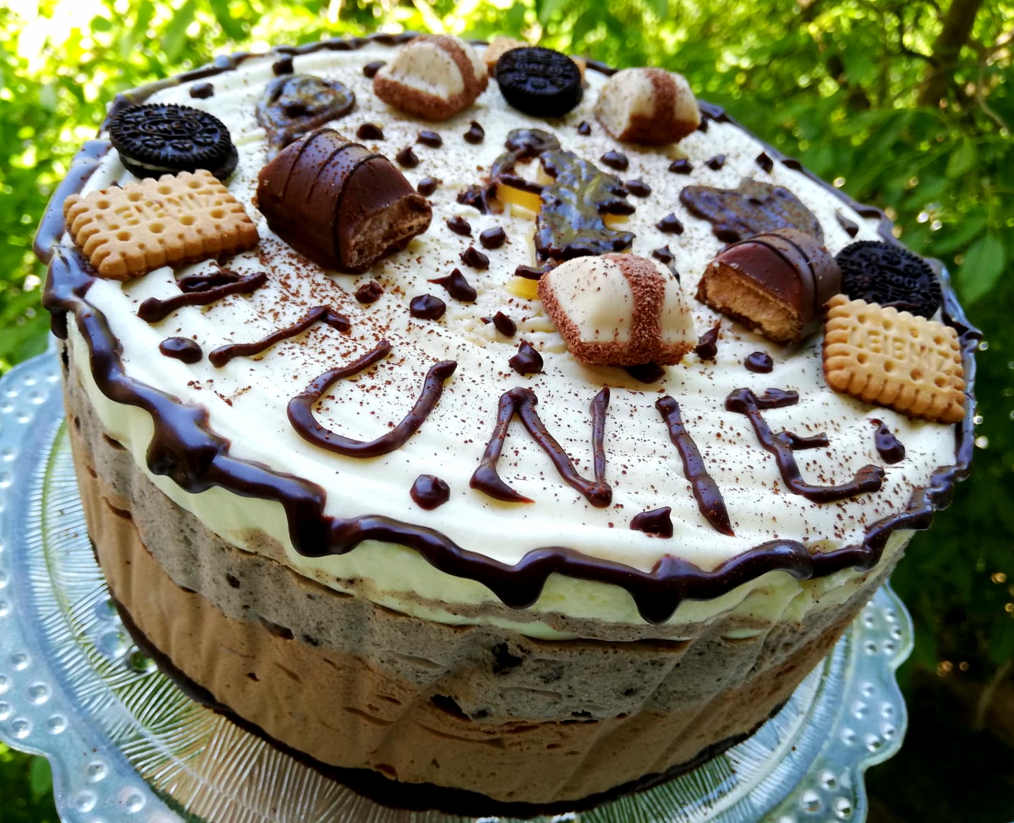 Desert tort duo ciocolata cu oreo