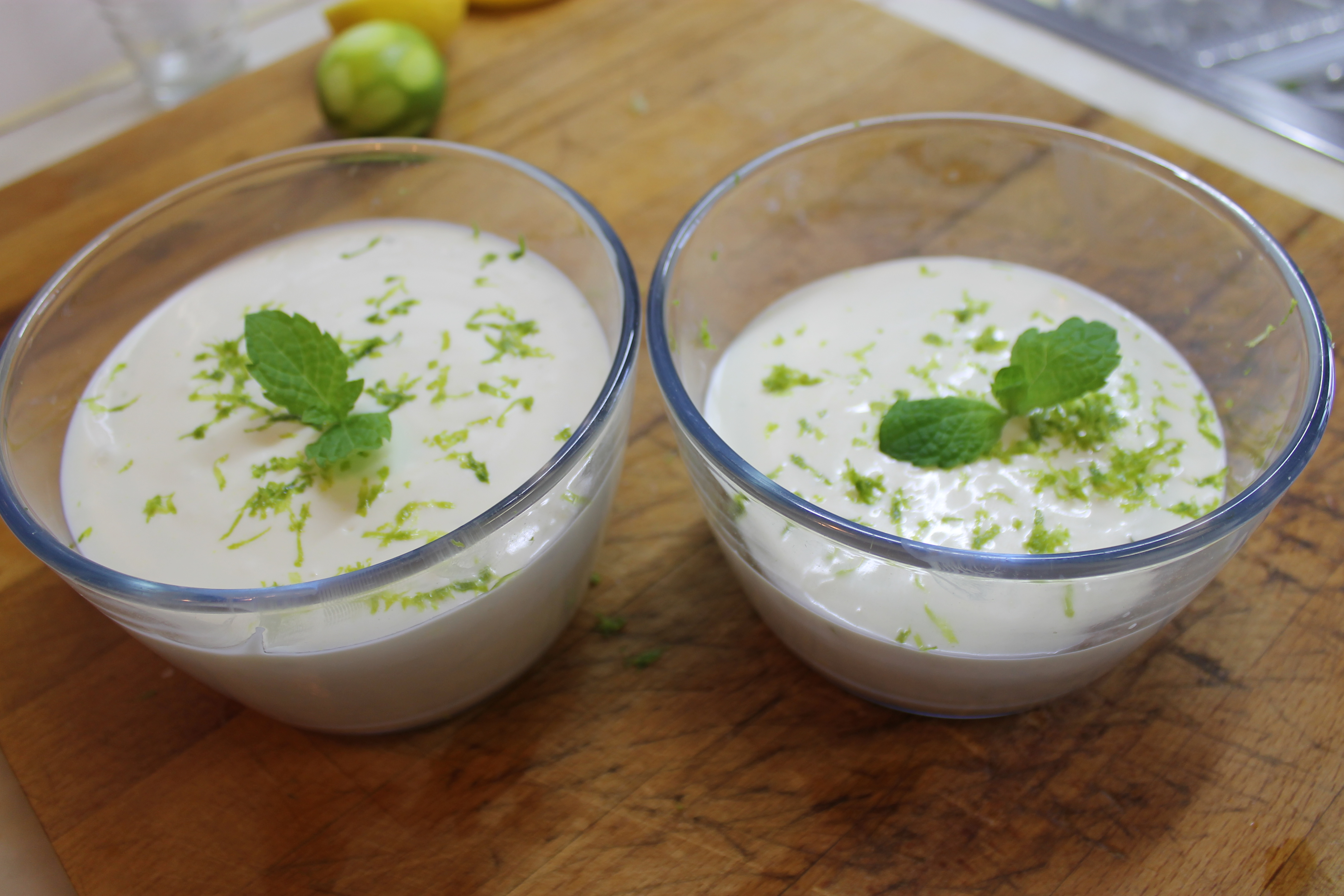 Desert Mousse de lime