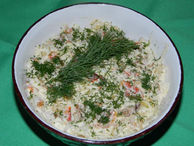 Salata de cartofi cu ardei copt