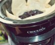 Desert crumble cu prune si afine la slow cooker Crock Pot-10