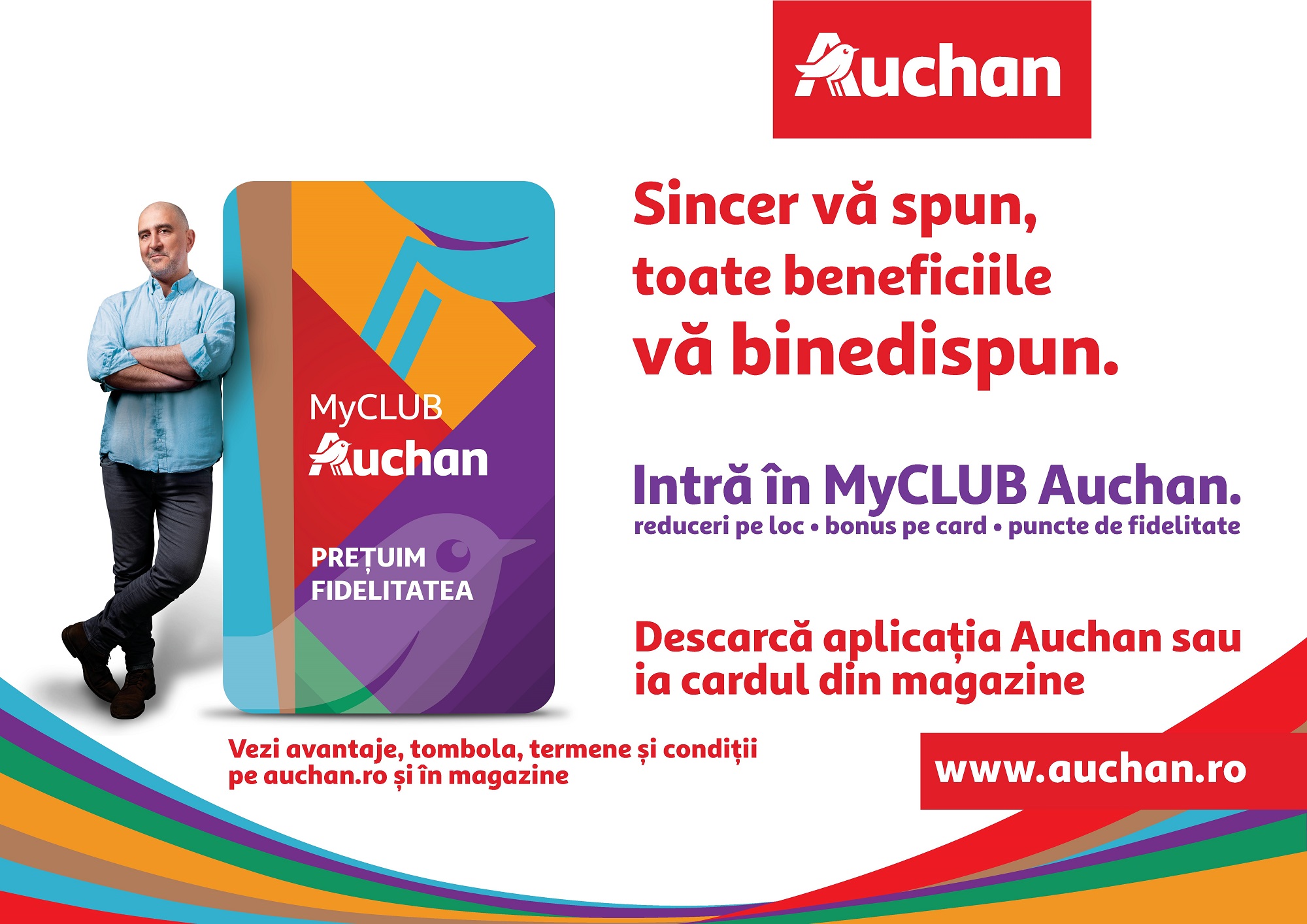 Auchan Romania lanseaza programul de fidelitate MyCLUB Auchan