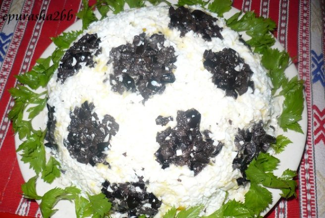 Salata "Minge de fotbal"