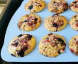 Desert muffins cu fructe de padure-6