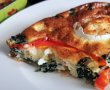 Aperitiv tarta quiche cu spanac si branza de capra (fara aluat)-10