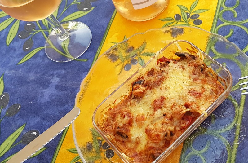 Gratin de vinete provensal