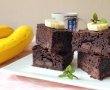 Desert banana coffee brownie-13