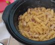 Paste cu pui si bacon in sos, la slow cooker Crock Pot-9