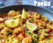 Paella cu creveti si chorizo-4