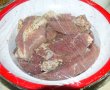 Felii de jambon cu usturoi verde, gatite la slow cooker-0