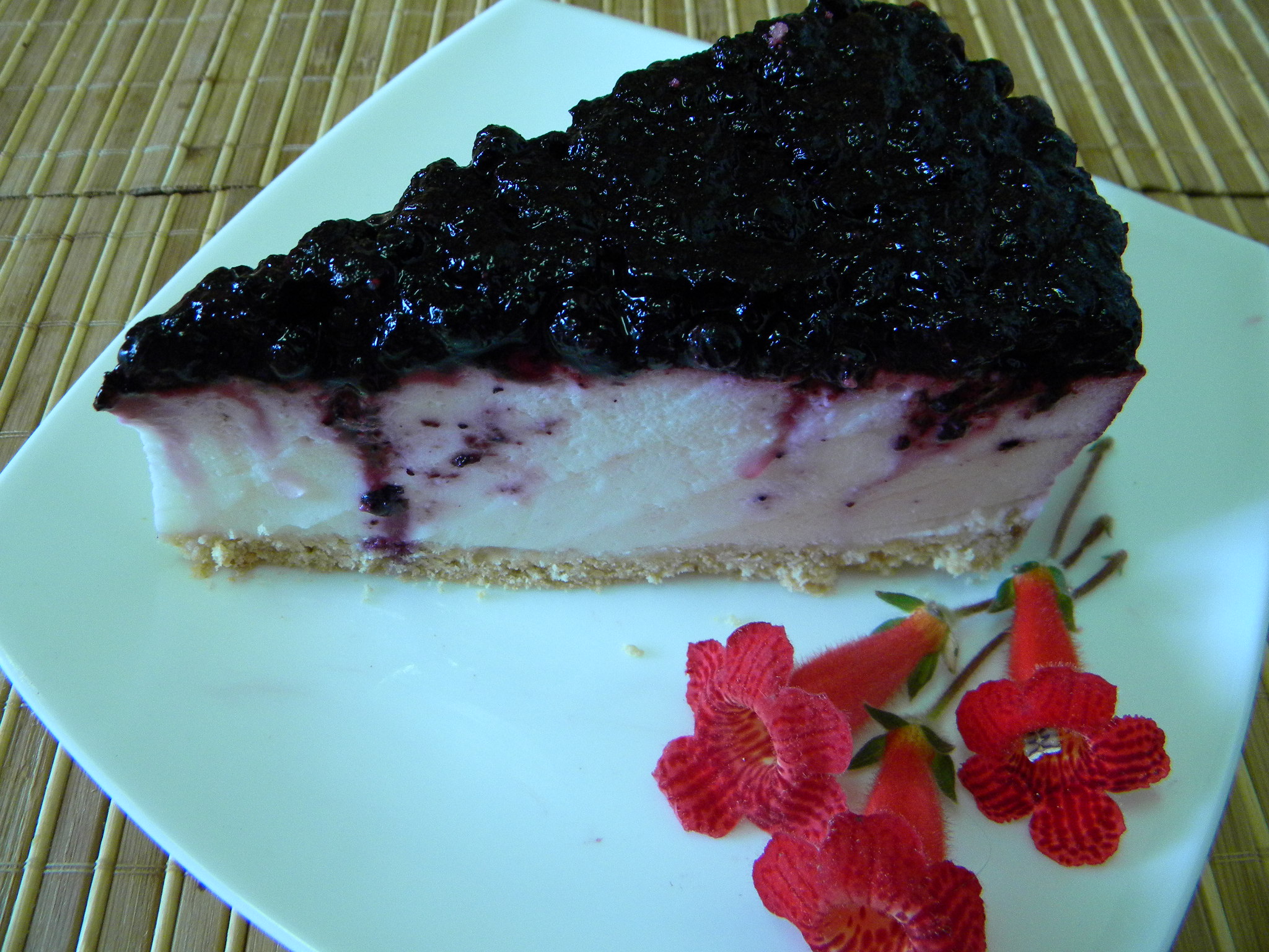 Cheesecake cu afine de padure