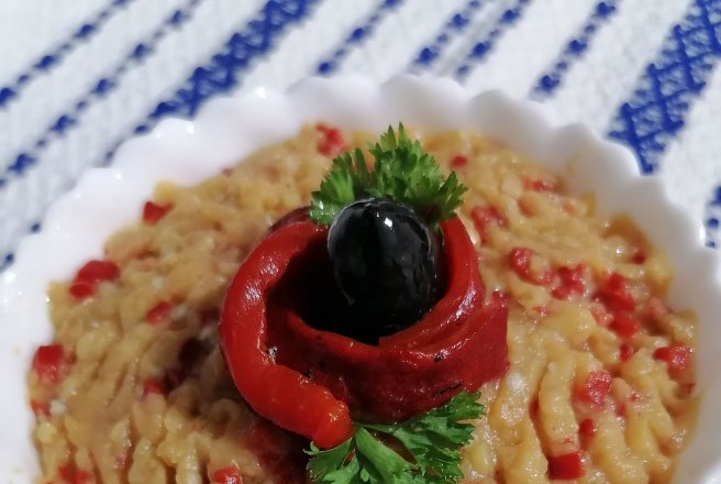 Salata de vinete cu ardei capia copt