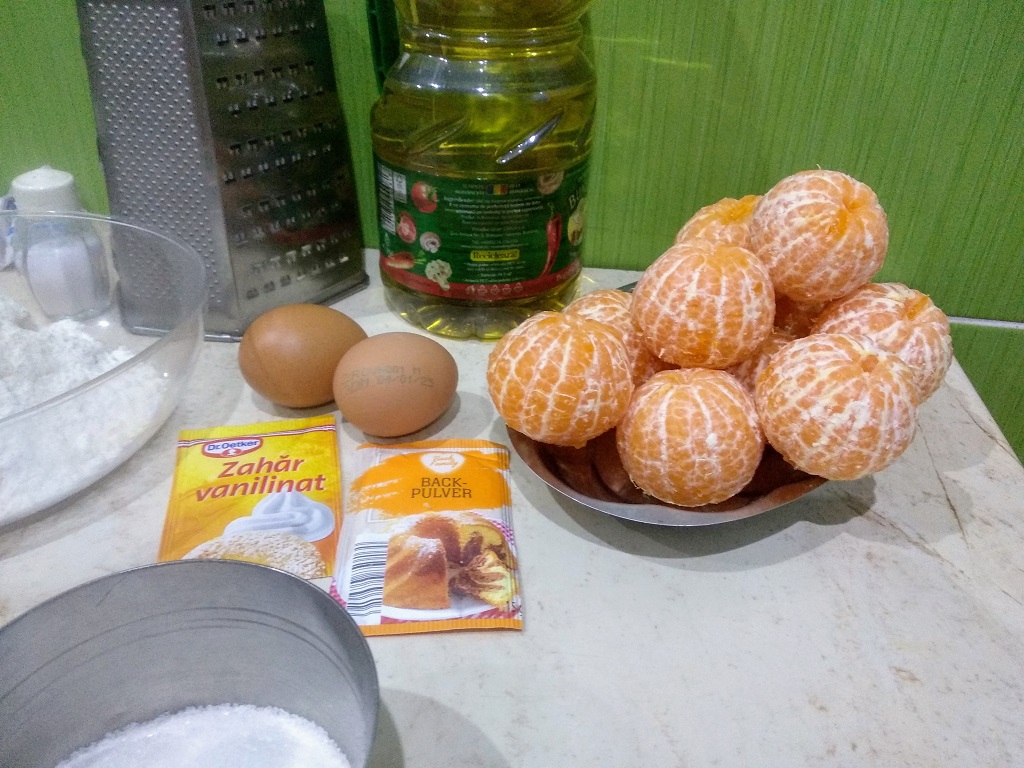 Prăjitura răsturnată cu clementine - Desert aromat si fraged