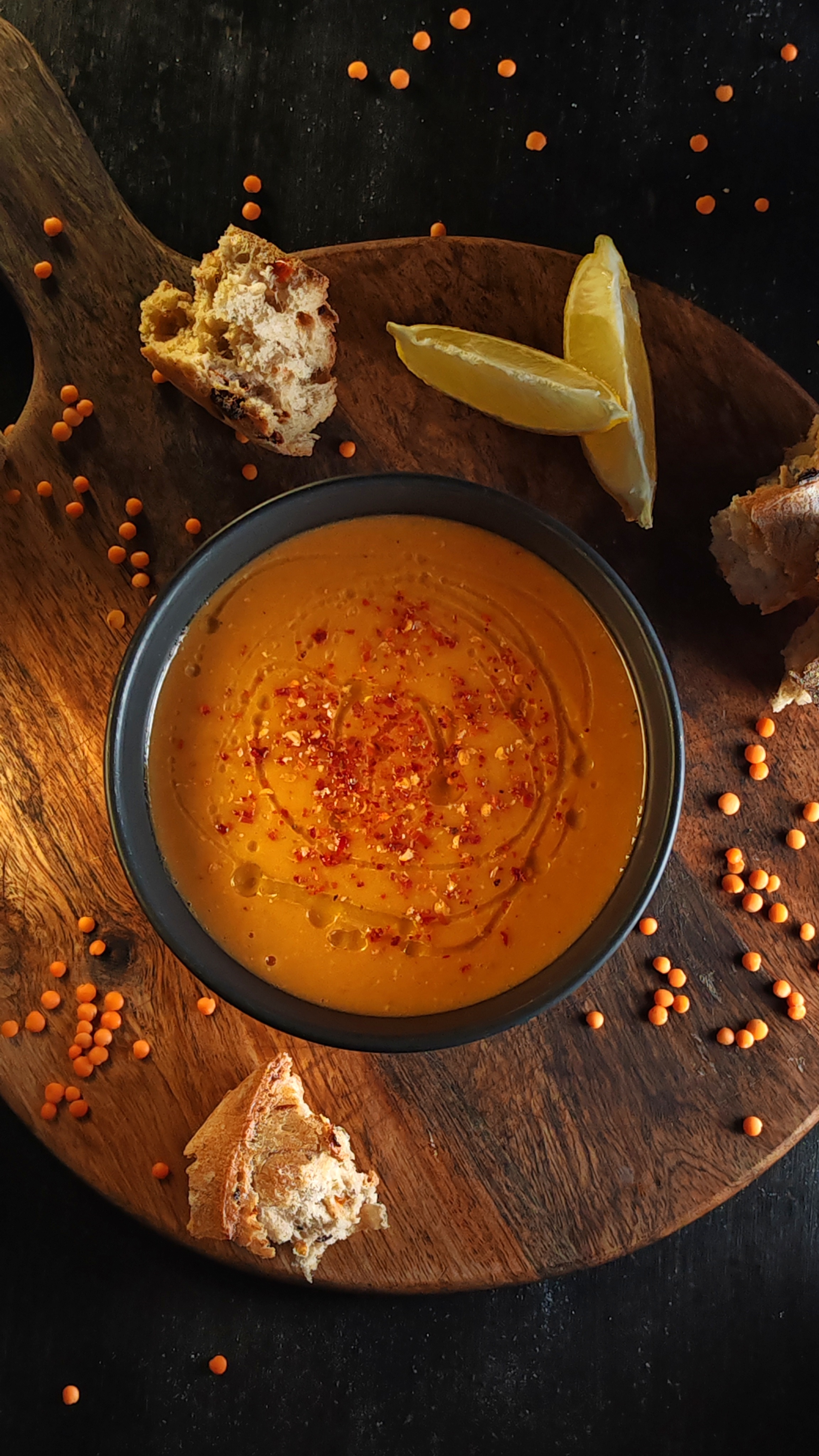 Supă cremă de linte - Rețeta delicioasă de post