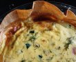 Quiche cu dovlecei - Varianta rapidă cu lipie-1