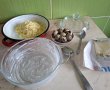 Mămăliguță în straturi, cu brânză de burduf și ouă de prepeliță-3